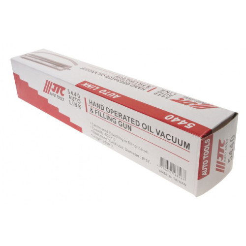 Шприц плунжерний маслозаливний 500мл (сталь). 5440 JTC