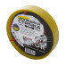 Лента изоляционная ПВХ 18мм × 20м × 0,18мм,желтая. VIROK 23V015