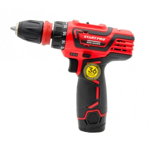 Шуруповерт акумуляторний з патроном DFR 12V 2,0Ah 28 Н/м Start Pro Start Pro SCD6-12/2 DFR