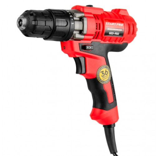 Мережевий шуруповерт 950Вт Start Pro SED-950