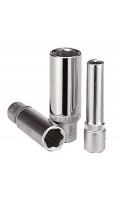 Головка торцевая глубокая 1/4",Surface Drive, размер 5мм, длина 50мм. FORCE 5275005 F