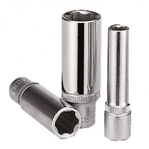 Головка торцевая глубокая 1/4",Surface Drive, размер 5мм, длина 50мм. FORCE 5275005 F