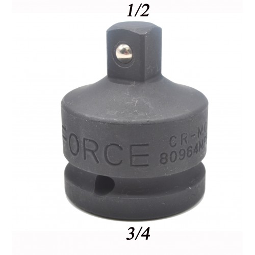 Перехідник з 3/4" на 1/2" ударний FORCE 80964MPB F