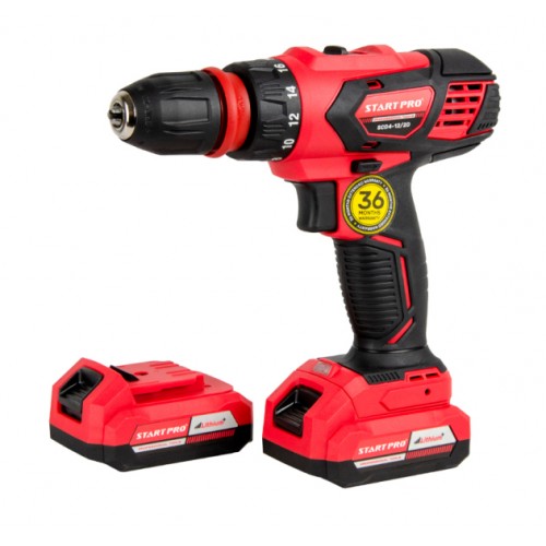 Шуруповерт акумуляторний з патроном DFR 12V 2Ah 28Н/м Start Pro SCD4-12/2D