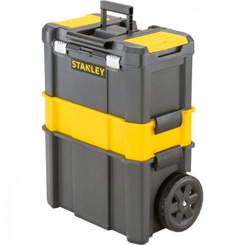 Ящик розкладний 3в 1 для інструментів STANLEY на 2-х колесах, 476 х 208 х 630 мм (STST1-80151)