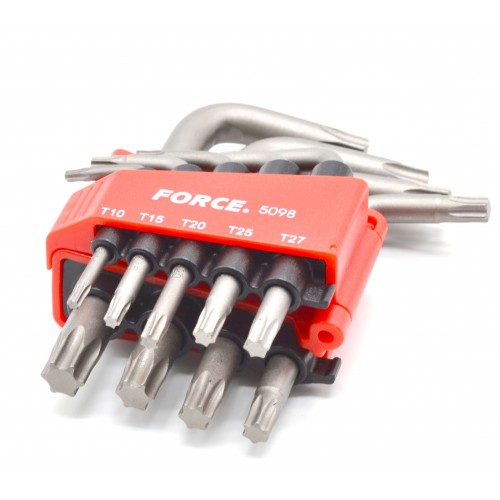 Набір кутових ключів TORX Т10-Т50 9од. 5098 FORCE