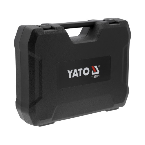 Гайковерт ударный аккумуляторный бесщеточный YATO 1200 Нм,1/2", 18 В Li-Ion 4 АГод, YT-828071