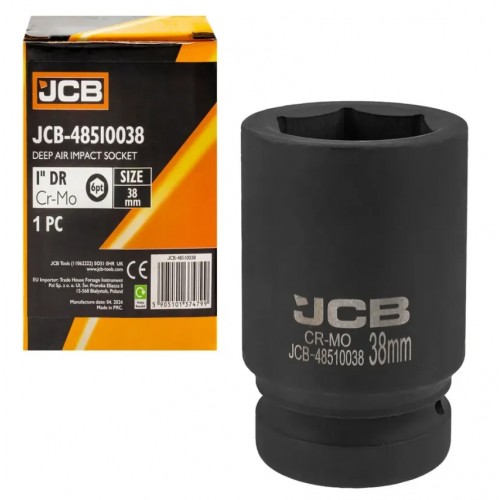 Головка ударна глибока 1" 42 мм (6-гранна) JCB Tools JCB-48510042