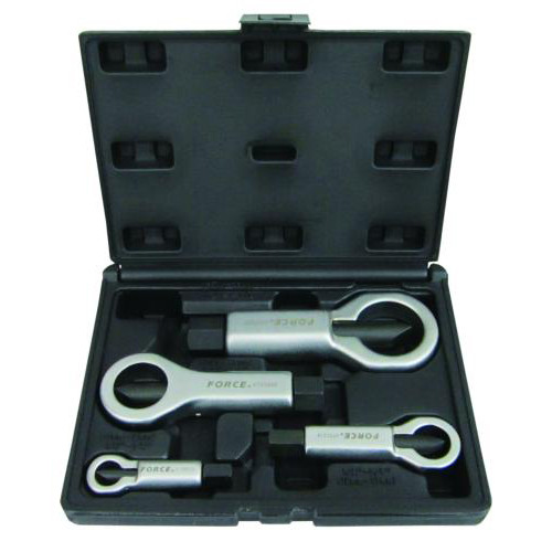 Набор гайколомов (гайкорезов),9-27мм,4 предмета. FORCE 672 F