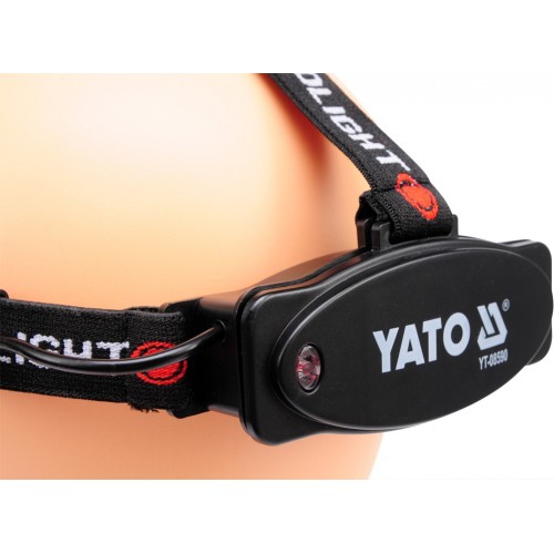 Налобный фонарь LED CREE XP-E 3 Вт, 100 лм YATO YT-08590