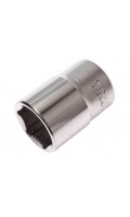 Головка торцевая короткая 6-гранная 13мм, квадрат 1/4".  22513 JTC