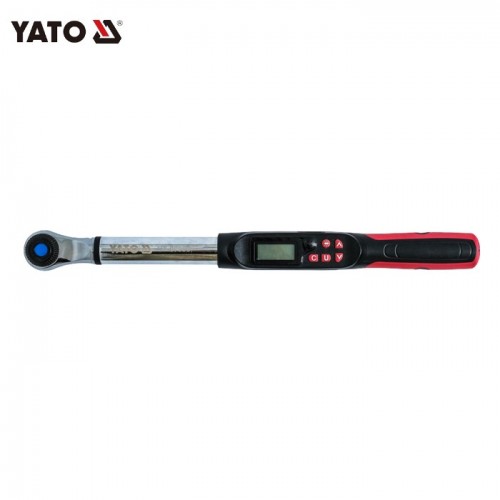 Ключ динамометричний з цифровим дисплеєм YATO квадрат 1/2", F= 17- 340 Нм