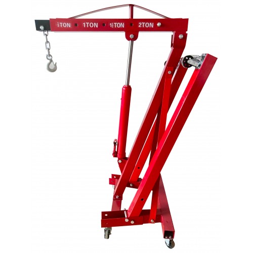 Кран подкатной для снятия двигателя 2т VIKTEC VT05037