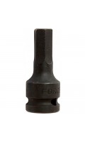 Головка ударная с насадкой HEX 17 мм.L=60 мм. 1/2" FORCE 24406017 F