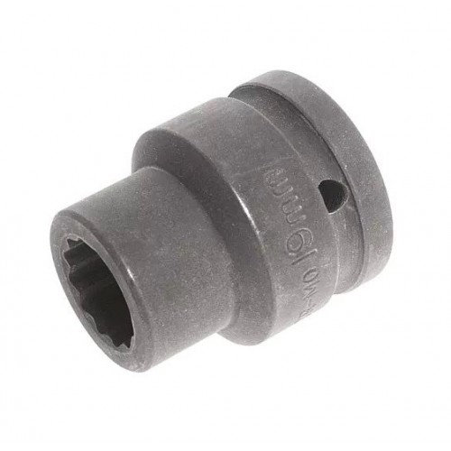 Головка торцева ударна 3/4",19мм, 12-гранна. 645319 JTC