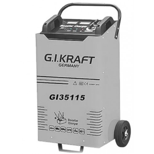 Пуско-зарядное устройство 12/24V, пусковой ток 3600A, 380V G.I. KRAFT GI35115