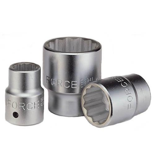 Головка торцевая 3/4",12-гранная,1-9/16", длина 62мм. FORCE 5691.9.16 F