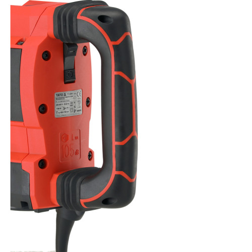 Молот відбійний мережевий SDS-MAX 230В,1700Вт, 40Дж + піка і долото.YATO YT-82003