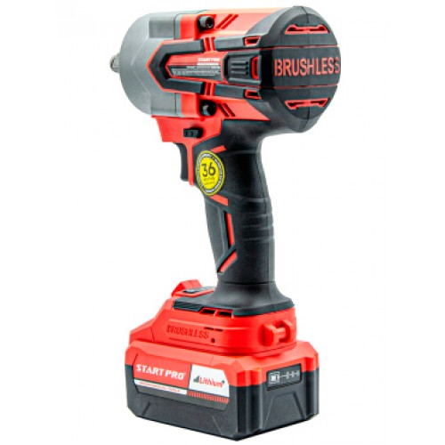 Гайковерт акумуляторний Start Pro SWK2-21BL 5А год, 850Hm, 0-1200/0-1600/0-2350 об/хв SWK2-21BL