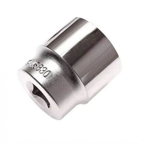 Головка торцева 1/2",6-гранна, 30мм. 43830 JTC