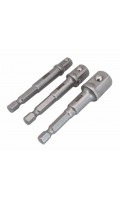 Набор держателей под шуруповерт для головок 1/4", 3/8", 1/2"  S-14HS3 SATRA