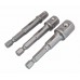 Набір тримачів під шуруповерт для головок 1/4", 3/8", 1/2" S-14HS3 SATRA