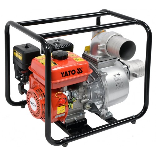 Мотопомпа YATO 4" 4 KW 78 м³/год [1/4]