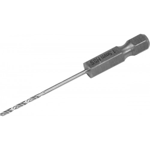 Сверло для нержавеечной легированной стали HSS6542, Ø=2мм, HEX-1/4", l=57/26мм, YATO