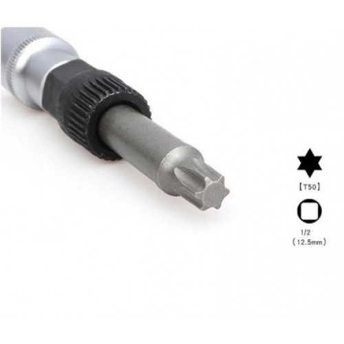 Съемник шкива генератора 1/2" Т50 с насадкой 33зубца L=110мм VT13876B VIKTEC