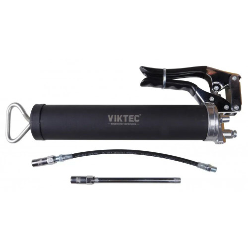 Шприц-маслёнка для тавотниц ручной набивки,400мл. VIKTEC VT01664B