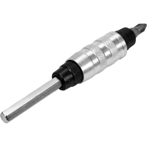 Держатель для бит магнитный с плавающим стержнем 15° YATO: HEX - 1/4", L= 100 мм, CrV