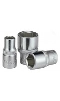 Головка торцевая шестигранная 1/4",14мм, длина 25мм. FORCE 52514 F