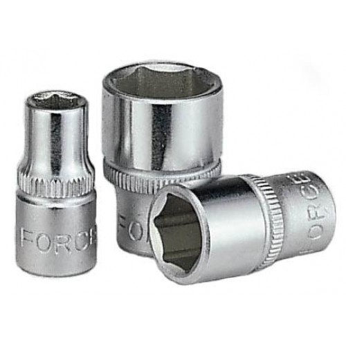 Головка торцевая двенадцатигранная 1/4",14мм, длина 25мм. FORCE 52914 F