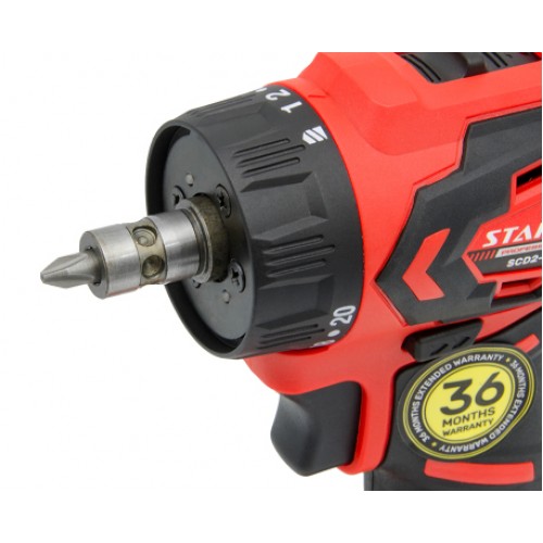 Шуруповерт аккумуляторный с патроном DFR 40Nm START PRO SCD2-12/2BD BRUSHLESS