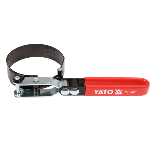 Съёмник масляных фильтров ленточный 60-73мм. YATO YT-0820