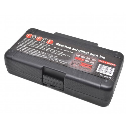 Клещи для обжима клемм 4 в 1 FORCE 68013 F