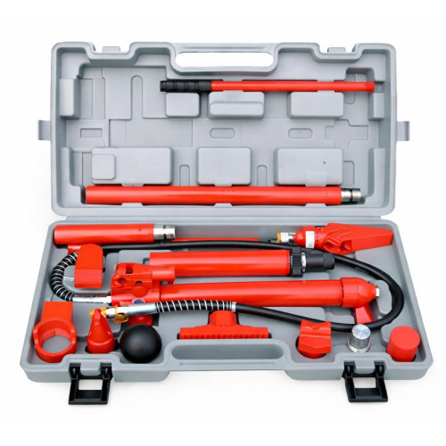 Набір гідравлічних розтяжок з гідроциліндром та аксесуарами 4 тонни. SHININGBERG TPE0406M