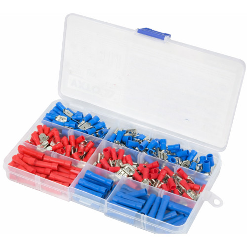 Набор электрических разъемов с изоляцией и клеммами, 250шт,в футляре. YATO YT-068911