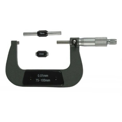 Микрометр 75–100мм (0,01мм). QUATROS QS15603