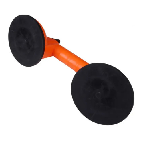 Присоска вакуумная двойная для фиксации стекла 80кг,118мм. VIKTEC VT01896