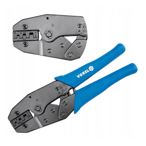Клещи для обжимки автомобильных клемм (кримпер) 220мм. VOREL 45500
