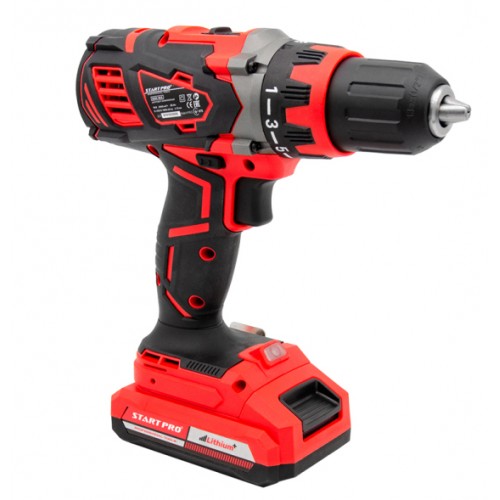 Шуруповерт аккумуляторный 18V 2,0Ah 55 Н/м Start Pro SCD5-18/2