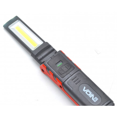 Аккумуляторный фонарь "VOIN" , 5W-COB+2 х 3W XPE/ 2000mAh (VL-106)
