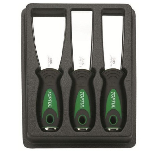 Набор металлических скребков,3шт. TOPTUL JGAT0302