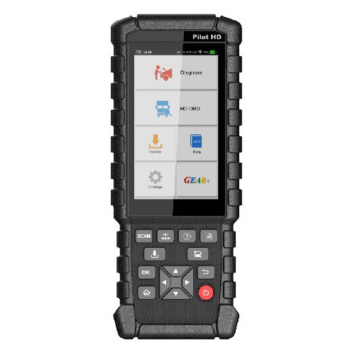Мультимарочный сканер для диагностики грузовых автомобилей LAUNCH Pilot HD