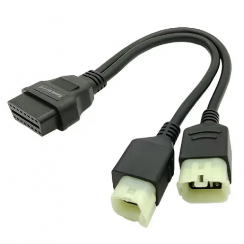 Перехідник для мотоциклу Kawasaki (4-pin, 6-pin) до автосканера SP-105040586 LAUNCH