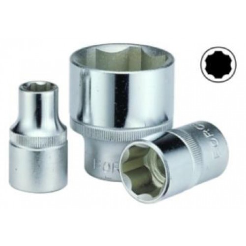 Головка торцева 3/8", Surface,розмір 22мм, довжина 32мм. FORCE 53722 F
