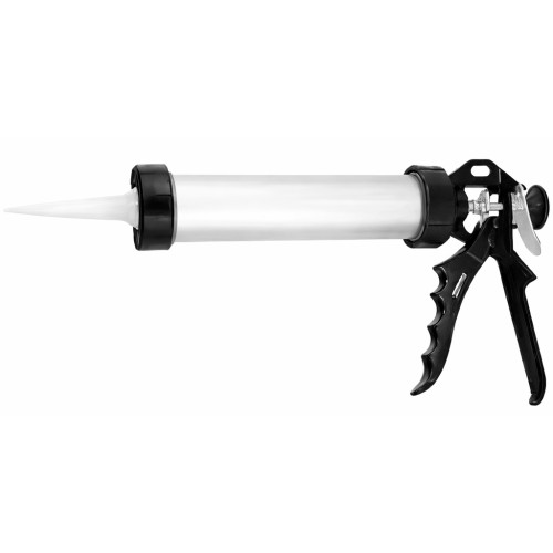 Пистолет для герметика 750мл,закрытый,алюминиевый корпус. SPARTA 886485