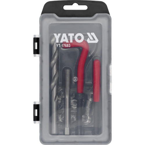 Набір інструменту для ремонту різьби (М10×1.25),30 предметів.YATO YT-17683