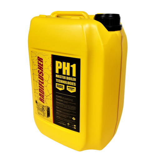 Кислотний концентрат 10л. для промивання систем охолодження автомобілів, радіаторів та опалювачів салону Radiflusher PH1 MBR110 Master Boiler Technologies
